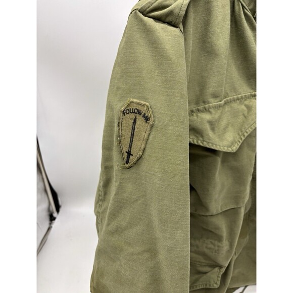 1969 US Army M-65 Field Jacket Cold Weather  Small DSA 100-69-C Screaming Eagle - Picture 11 of 16